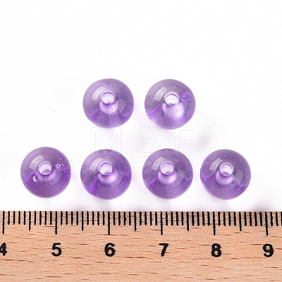 Transparent Acrylic Beads MACR-S370-A10mm-746-1