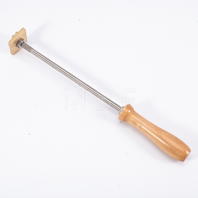 Brass Burning Stamp Heating AJEW-WH0098-73-1