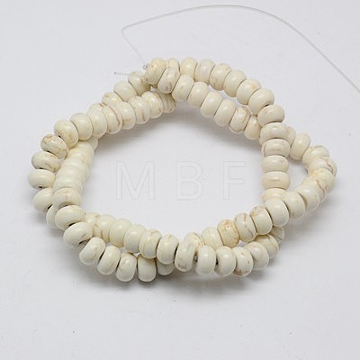 Synthetic Turquoise Beads Strands X-TURQ-G109-4x2mm-07-1