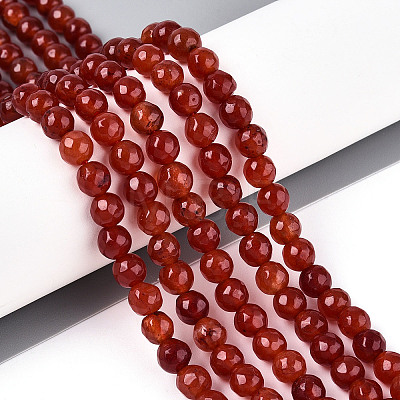 Dyed Natural White Jade Beads Strands G-T139-6mm-60-11-1
