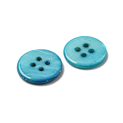 Freshwater Shell Buttons SHEL-C005-02B-1