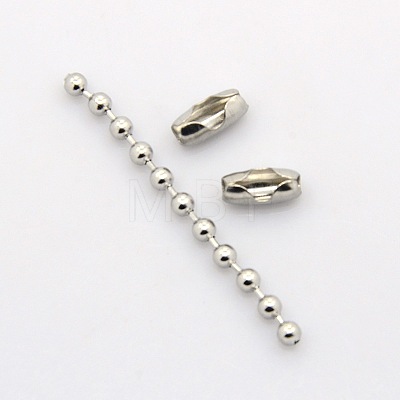 304 Stainless Steel Ball Chains CHS-A002B-4.0mm-1
