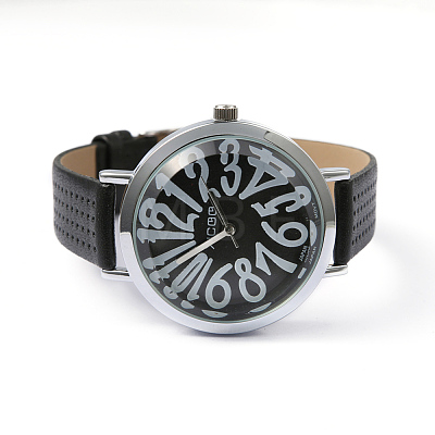 Imitation Leather Wristwatch Quartz Watches X-WACH-I014-F06-1