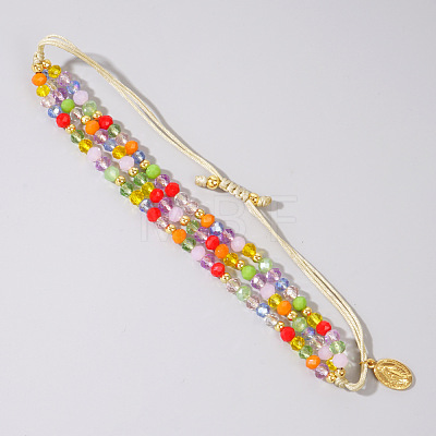Bohemian Style Brass Charm Bracelets KL4683-7-1