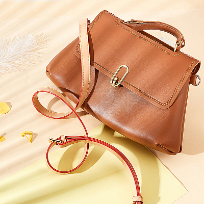 Imitation Leather Adjustable Bag Straps PURS-WH0002-007B-1