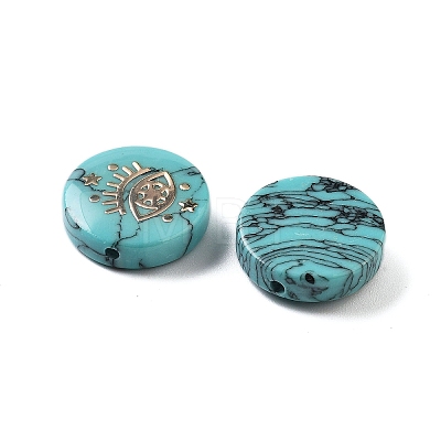 Synthetic Turquoise Beads G-F775-A05-1