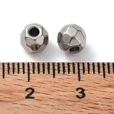 Non-Tarnish 303 Stainless Steel Beads STAS-Q302-13H-P-1