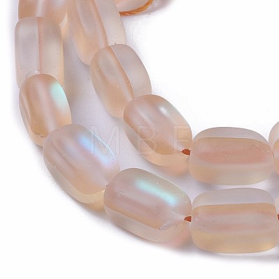 Synthetic Moonstone Beads Strands GLAA-F090A-F06-1