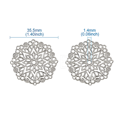 Iron Filigree Joiners Links IFIN-TAC001-01P-1