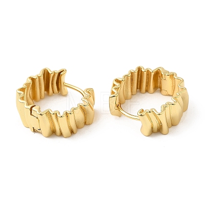 Rack Plating Brass Hoop Earrings for Women EJEW-Q770-20G-1
