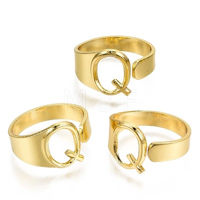 (Jewelry Parties Factory Sale)Alloy Cuff Finger Rings RJEW-S038-195Q-G-NR-1