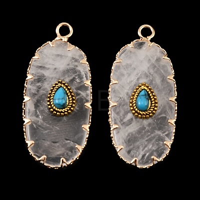 Natural & Synthetic Gemstone Carved Pendants GG-CBA5963-02-1