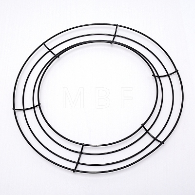 Iron Wreath Frame IFIN-WH0034-91B-1