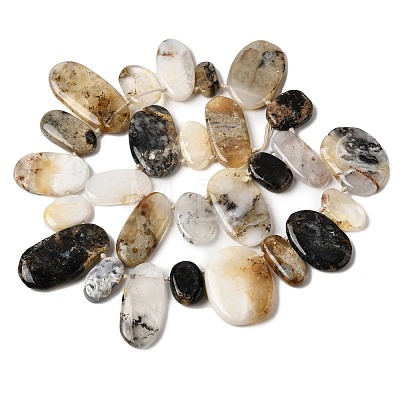Natural African Opal Beads Strands G-D365-D01-1