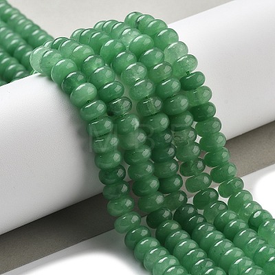 Natural White Jade Beads Strands G-E507-01Q-1