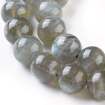 Natural Labradorite Round Bead Strands G-I156-01-10mm-1