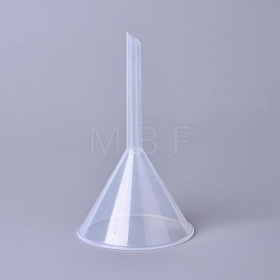 Plastic Funnel Hopper AJEW-WH0109-04A-1