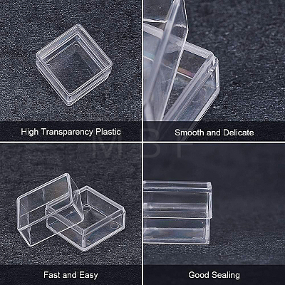 Polystyrene Plastic Bead Containers CON-BC0004-24A-1