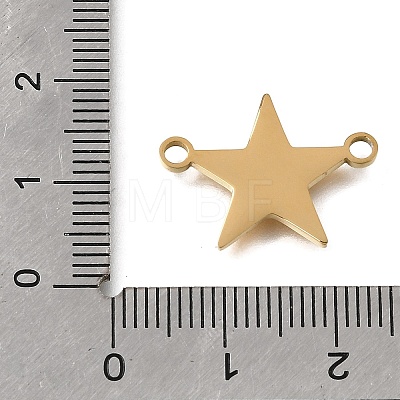 304 Stainless Steel Polishing Connector Charms STAS-E532-11G-1