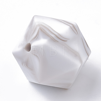 Food Grade Eco-Friendly Silicone Beads X-SIL-T048-17mm-69-1