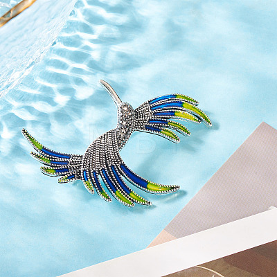 Hummingbird Enamel Pins JEWB-TADJ0001-04A-1