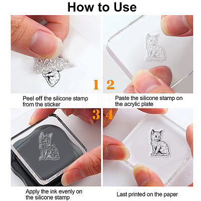 PVC Stamps DIY-WH0371-0140-1