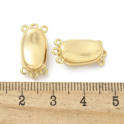 Brass Box Clasps KK-Z083-21G-1