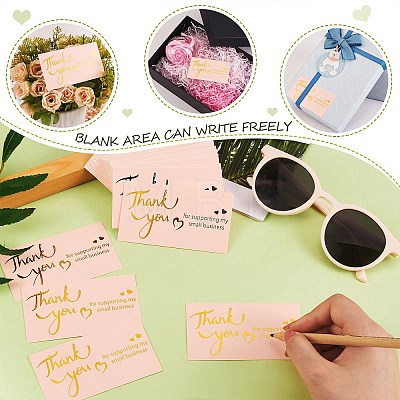 1 Roll Word Thank You Self Adhesive Paper Stickers DIY-SZ0007-82A-1