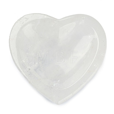 Natural Quartz Crystal Heart Bowl DJEW-C010-02-1