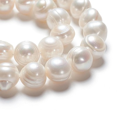 Natural Cultured Freshwater Pearl Beads Strands X-PEAR-S001-12-13mm-3-1