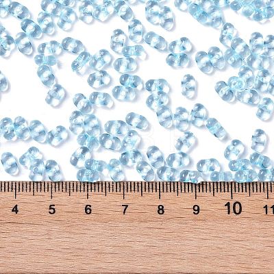 Transparent Acrylic Beads TACR-G049-01B-1