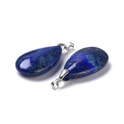 Natural Lapis Lazuli Pendants X-G-D084-01P-B01-1