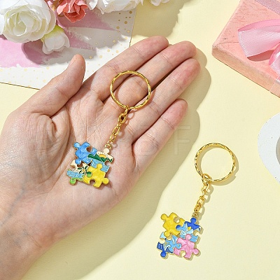 Alloy Enamel Keychain KEYC-YW00086-01-1