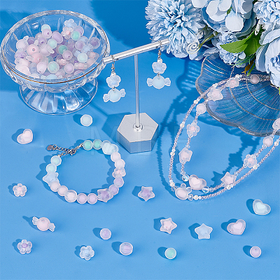  Transparent Acrylic Beads TACR-PH0001-69-1
