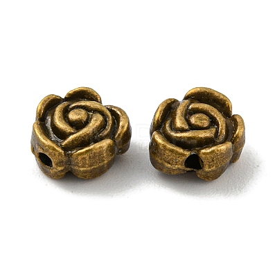 Tibetan Style Alloy Beads PALLOY-F307-03AB-1