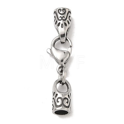 316 Surgical Stainless Steel Lobster Claw Clasps STAS-L307-02ASP-02-1