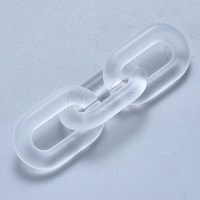 Transparent Acrylic Linking Rings OACR-S036-006A-K08-1