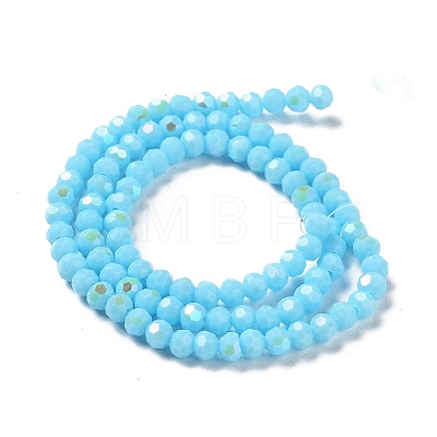 Opaque Glass Beads Strands EGLA-A035-P4mm-L08-1