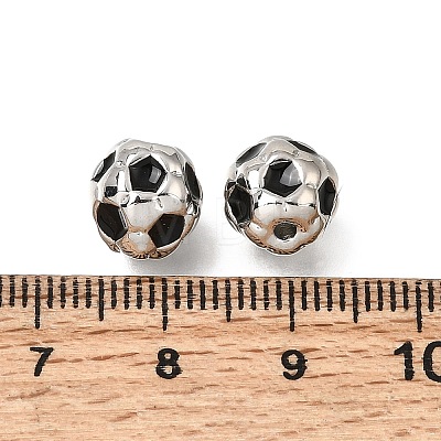 Brass Enamel Beads KK-Z163-06P-C02-1