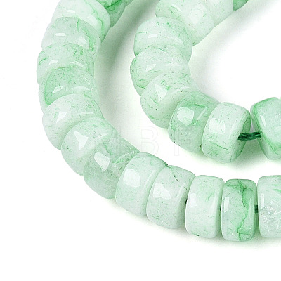 Dyed Natural White Jade Beads Strands G-T143-17D-1