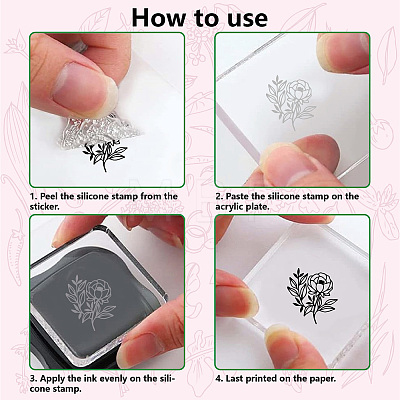 Custom PVC Plastic Clear Stamps DIY-WH0439-0058-1