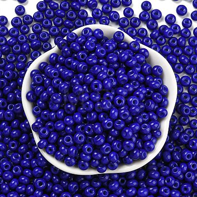 Imitation Jade Glass Seed Beads SEED-Z001-A-B14-1