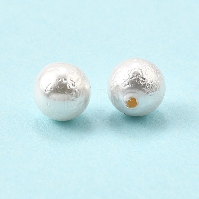Electroplate Shell Pearl Beads BSHE-K016-6mm-1