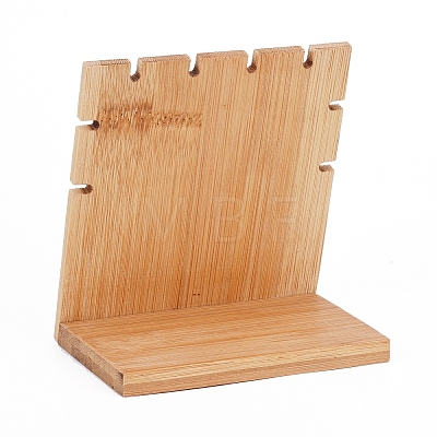 Bamboo Necklace Display Stand NDIS-E022-05A-1