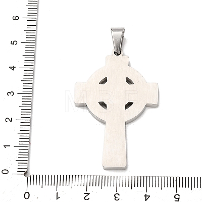 304 Stainless Steel Pendants STAS-P421-11P-1