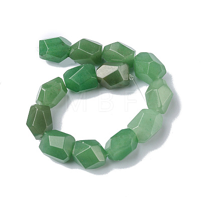 Natural Green Aventurine Beads Strands G-F743-04B-1