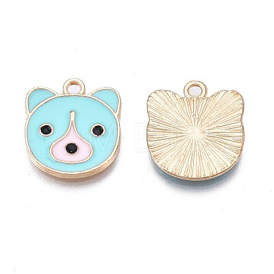 Alloy Enamel Pendants LS-ENAM-N054-75B-1