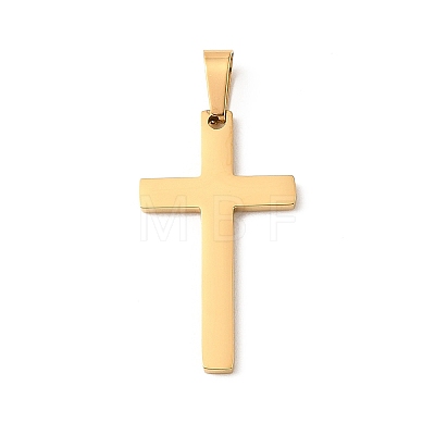 Easter 304 Stainless Steel Pendants STAS-F363-02C-G-1
