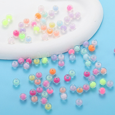 Tansparent Acrylic Beads PW-WGFE21F-01-1