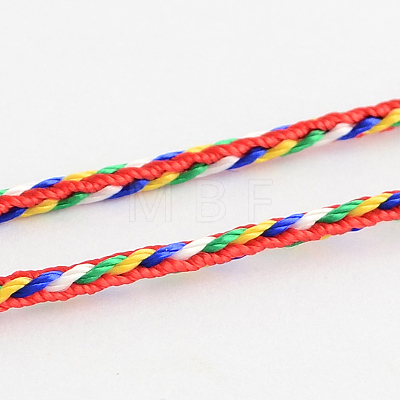 Braided Nylon Cord for Chinese Knot Making NWIR-S004-10-1